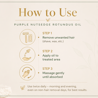 Purple Nutsedge Rotundus Oil