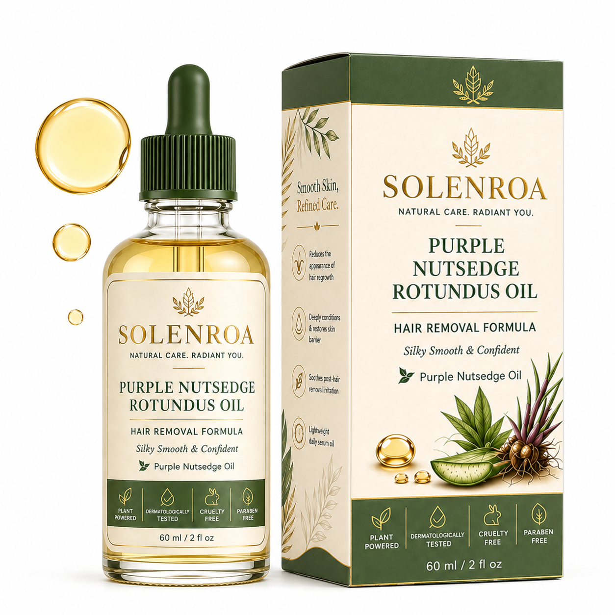 Purple Nutsedge Rotundus Oil