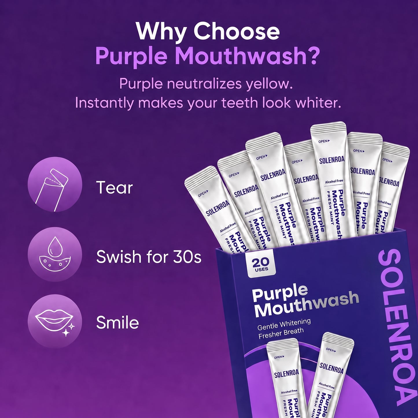Solenroa™ Purple Mouthwash