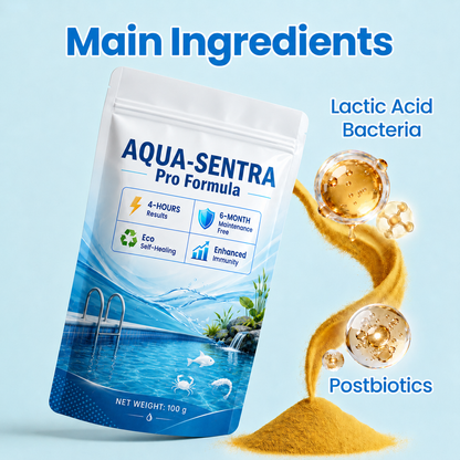 Aqua-Sentra Pro Formula- End AlgaeNightmares, Restore YourPond's Beauty Fast!