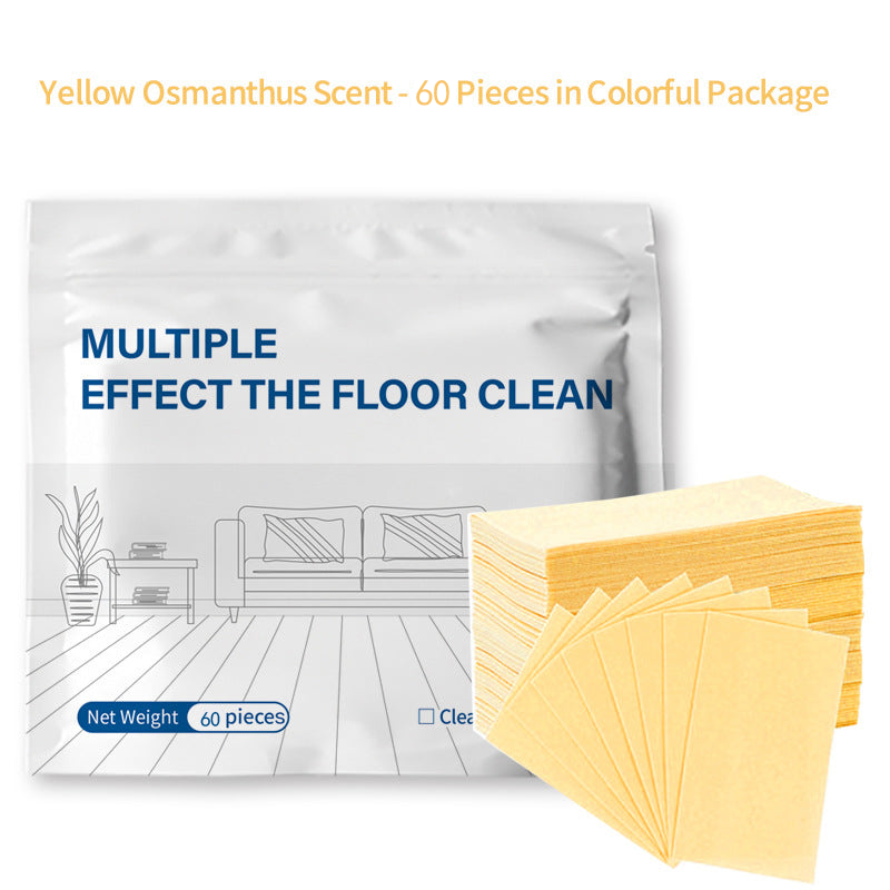 60-Pieces♻️ Multi-Surface Antibacterial Cleaner for Hardwood, Tile & Laminate