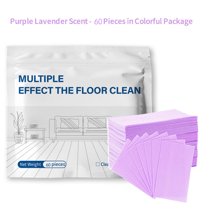 60-Pieces♻️ Multi-Surface Antibacterial Cleaner for Hardwood, Tile & Laminate